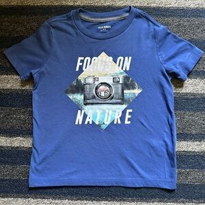 Old Navy Boys Short Sleeve Graphic Tee Size 5